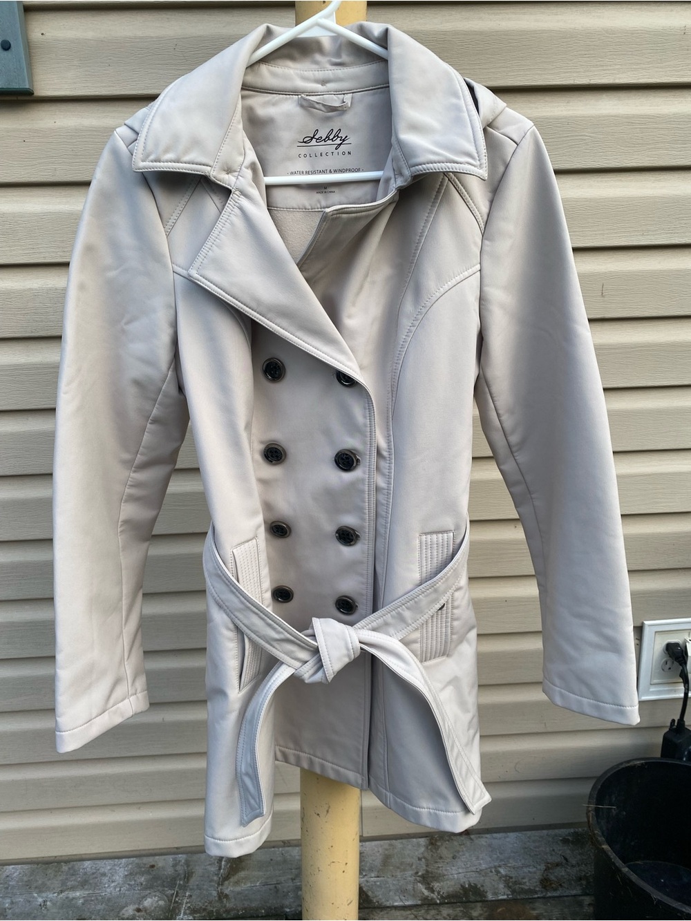 Lobby brand Soft Shell Trench Coat